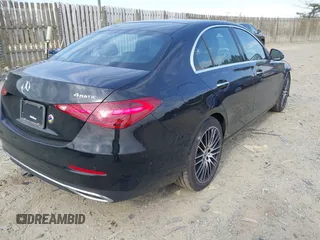 2025 Mercedes-Benz C 300 with VIN W1KAF4HB7SR253109, listed as a IAAI auction lot 41832800 with 703 mi miles and . Bid and sale history available at DreamBid. Image 4.