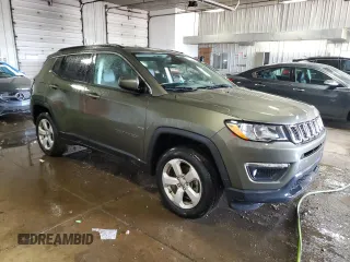 2019 Jeep Compass Latitude with VIN 3C4NJDBB3KT648124, listed as a Copart auction lot 61092435 with 52,185 mi miles and Clean title. Bid and sale history available at DreamBid. Image 4.