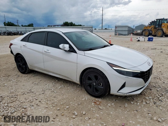 2021 Hyundai Elantra SEL z VIN 5NPLS4AG9MH016863, wystawiony jako Copart lot #59924195 z przebiegiem 33 353 mil mil oraz Szkoda całkowita • Salvage title. Historia ofert i sprzedaży dostępna na DreamBid. Obrazek 4.