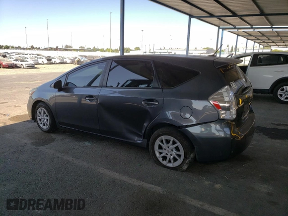 2014 Toyota Prius Two with VIN JTDZN3EU5E3320555, listed as a Copart auction lot 63342755 with 153,562 mi miles and Salvage title. Bid and sale history available at DreamBid. Image 2.