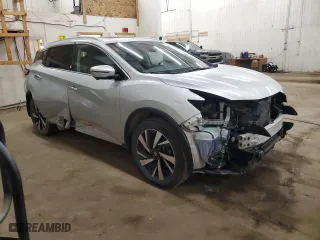 2017 Nissan Murano S with VIN 5N1AZ2MH1HN189435, listed as a Copart auction lot 52339945 with 81,706 mi miles and Salvage Title. Bid and sale history available at carsss.com. Image 4.
