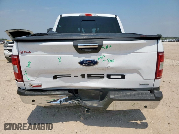 2020 Ford F-150 XL z VIN 1FTEW1CP2LKF02195, wystawiony jako Copart lot #57402265 z przebiegiem 50 022 mil mil oraz Szkoda całkowita • Salvage title. Historia ofert i sprzedaży dostępna na DreamBid. Obrazek 6.