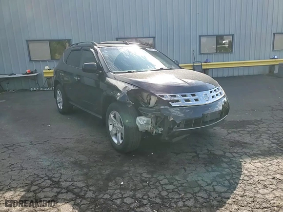 2004 Nissan Murano SL with VIN JN8AZ08W64W305268, listed as a Copart auction lot 65088524 with 139,621 mi miles and Salvage Title. Bid and sale history available at carsss.com. Image 10.