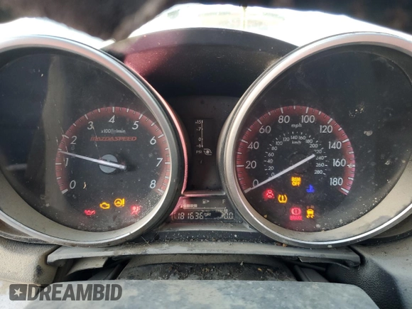 2013 Mazda 3 Mazdaspeed3 Touring with VIN JM1BL1L46D1785533, listed as a Copart auction lot 87672345 with 181,636 mi miles and Salvage Title. Bid and sale history available at DreamBid. Image 9.