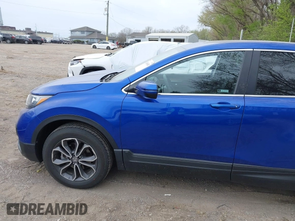 2022 Honda CR-V EX z VIN 7FARW2H55NE018038, wystawiony jako IAAI lot #42066301 z przebiegiem 33 197 mil mil oraz . Historia ofert i sprzedaży dostępna na DreamBid. Obrazek 14.