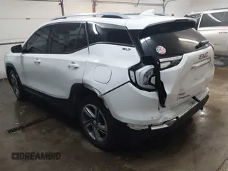2018 GMC Terrain SLT with VIN 3GKALVEVXJL319704, listed as a IAAI auction lot 41595936 with 71,720 mi miles. Bid and sale history available at carsss.com. Image 3.