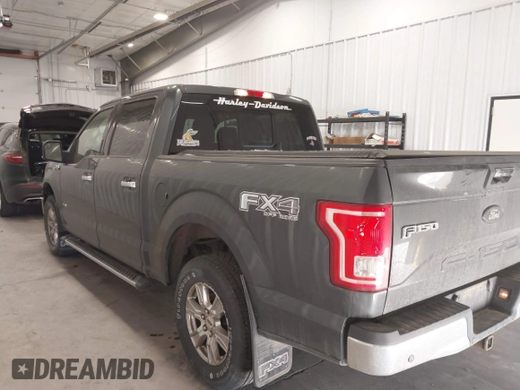 2015 Ford F-150 XLT with VIN 1FTEW1EP0FKE41589, listed as a IAAI auction lot 41345180 with 152,772 mi miles. Bid and sale history available at carsss.com. Image 3.