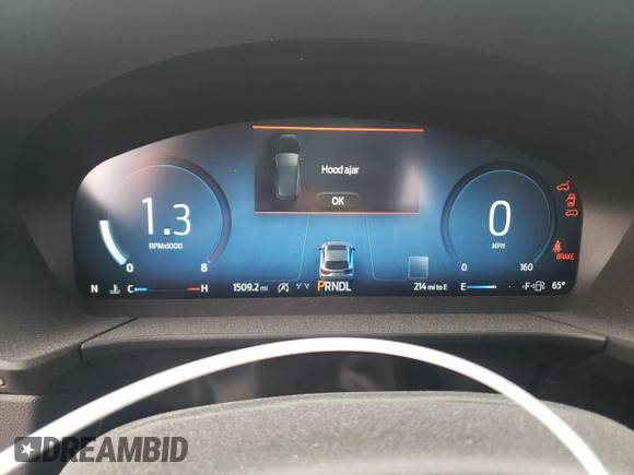 2024 Ford Escape Platinum with VIN 1FMCU9JA5RUA40847, listed as a Copart auction lot 72131814 with 1,509 mi miles and Salvage Title. Bid and sale history available at DreamBid. Image 9.