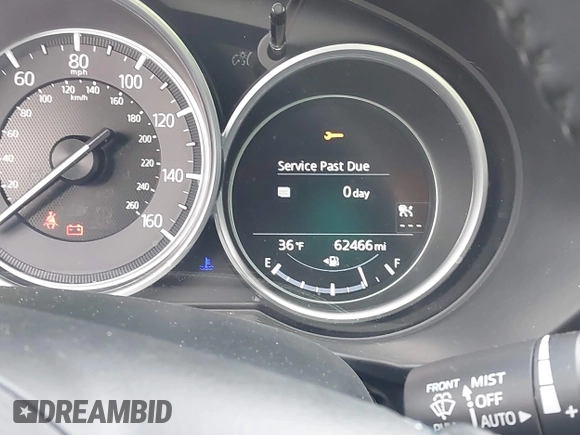 2018 Mazda CX-5 Grand Touring with VIN JM3KFBDM8J0441867, listed as a IAAI auction lot 41565147 with 62,466 mi miles. Bid and sale history available at carsss.com. Image 7.