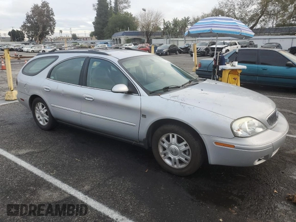 2004 Mercury Sable LS Premium with VIN 1MEHM59S04A608320, listed as a Copart auction lot 43750925 with 93,473 mi miles and Salvage Title. Bid and sale history available at DreamBid. Image 4.