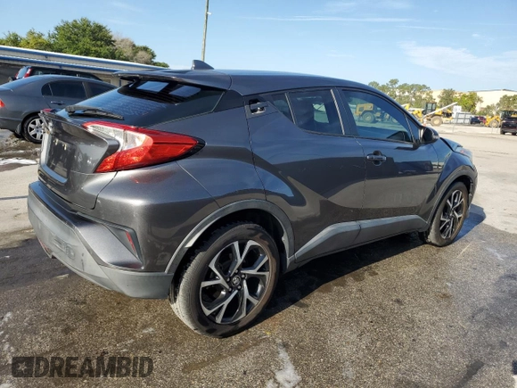 2018 Toyota C-HR XLE with VIN NMTKHMBX9JR048242, listed as a Copart auction lot 62730415 with 82,061 mi miles and Salvage title. Bid and sale history available at DreamBid. Image 3.