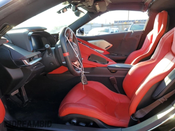 2021 Chevrolet Corvette 2LT with VIN 1G1YB2D43M5125954, listed as a Copart auction lot 78750964 with 23,158 mi miles and Salvage Title. Bid and sale history available at carsss.com. Image 7.