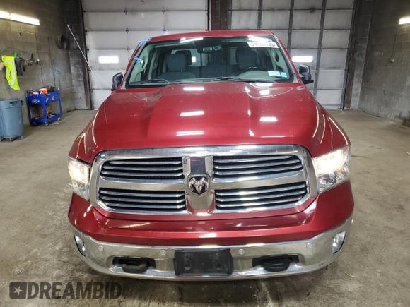 2015 Ram 1500 Big Horn with VIN 1C6RR7LG6FS509593, listed as a Copart auction lot 51988195 with 60,868 mi miles and Salvage title. Bid and sale history available at DreamBid. Image 5.
