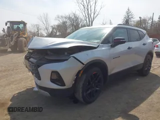 2021 Chevrolet Blazer LT with VIN 3GNKBCRS7MS519979, listed as a IAAI auction lot 42138100 with 73,025 mi miles and . Bid and sale history available at DreamBid. Image 2.