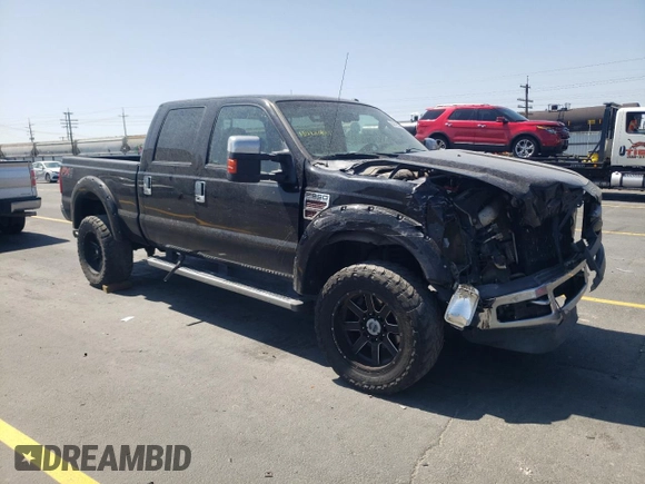2010 Ford F-350 XL with VIN 1FTWW3BR7AEA25259, listed as a Copart auction lot 60912525 with 156,025 mi miles and Salvage title. Bid and sale history available at DreamBid. Image 4.
