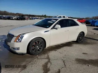 2009 Cadillac CTS RWD w/1SA with VIN 1G6DJ577990146489, listed as a Copart auction lot 47315485 with 96,375 mi miles and Salvage Title. Bid and sale history available at carsss.com. Image 1.