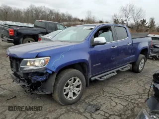 2016 Chevrolet Colorado 4WD LT with VIN 1GCGTCE35G1235329, listed as a Copart auction lot 86990004 with 164,896 mi miles and Salvage Title. Bid and sale history available at carsss.com. Image 1.