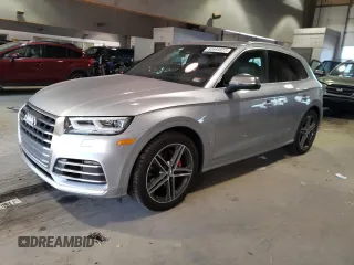 2019 Audi SQ5 Premium Plus with VIN WA1B4AFY8K2121442, listed as a Copart auction lot 80944933 with 44,179 mi miles. Bid and sale history available at carsss.com. Image 1.