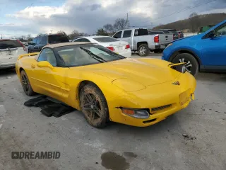 2004 Chevrolet Corvette with VIN 1G1YY32G045115481, listed as a Copart auction lot 84560674 with 91,762 mi miles and Salvage Title. Bid and sale history available at carsss.com. Image 4.