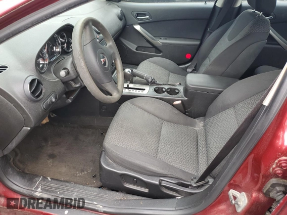2009 Pontiac G6 w/1SA *Ltd Avail* with VIN 1G2ZG57B294166778, listed as a Copart auction lot 56977624 with 0 mi miles and Clean Title. Bid and sale history available at carsss.com. Image 7.