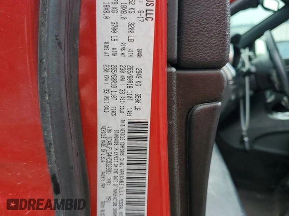 2017 Jeep Grand Cherokee Trailhawk with VIN 1C4RJFLG4HC932891, listed as a Copart auction lot 57217665 with 188,510 mi miles and Salvage title. Bid and sale history available at DreamBid. Image 13.