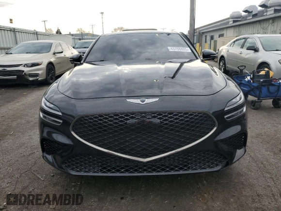 2022 Genesis G70 3.3T z VIN KMTG54TE5NU102507, wystawiony jako Copart lot #43708805 z przebiegiem 25 474 mil mil oraz Szkoda całkowita • Salvage title. Historia ofert i sprzedaży dostępna na DreamBid. Obrazek 5.