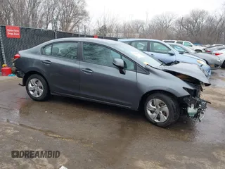2013 Honda Civic LX z VIN 19XFB2F52DE018337, wystawiony jako IAAI lot #41186651 z przebiegiem 171 348 mil mil oraz . Historia ofert i sprzedaży dostępna na DreamBid. Obrazek 14.