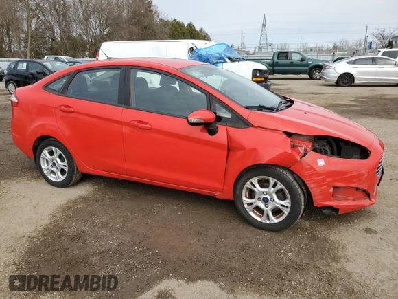 2015 Ford Fiesta SE with VIN 3FADP4BJ3FM134443, listed as a Copart auction lot 51749495 with 46,161 mi miles and Clean Title. Bid and sale history available at carsss.com. Image 4.