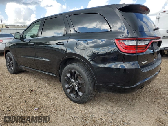 2021 Dodge Durango SXT Plus with VIN 1C4RDHAG2MC608984, listed as a Copart auction lot 72278754 with 39,119 mi miles and Salvage Title. Bid and sale history available at DreamBid. Image 2.