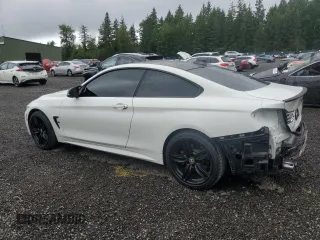2017 BMW 4 Series 430i xDrive with VIN WBA4R9C39HK879013, listed as a Copart auction lot 61182725 with 102,448 mi miles and Salvage title. Bid and sale history available at DreamBid. Image 2.