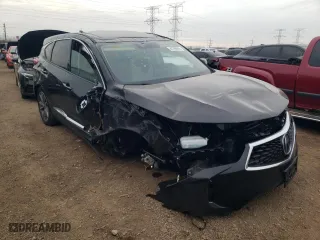 2024 Acura RDX w/Technology Package with VIN 5J8TC2H58RL027458, listed as a Copart auction lot 81786914 with 3,811 mi miles and Salvage Title. Bid and sale history available at carsss.com. Image 4.