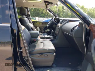 2018 Nissan Armada Platinum with VIN JN8AY2NE5J9731473, listed as a IAAI auction lot 42441530 with 94,033 mi miles and . Bid and sale history available at DreamBid. Image 5.