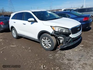 2016 Kia Sorento LX with VIN 5XYPG4A5XGG133607, listed as a IAAI auction lot 41698672 with 150,183 mi miles. Bid and sale history available at carsss.com. Image 1.