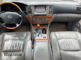 2007 Lexus LX 470 z VIN JTJHT00W674021577, wystawiony jako Copart lot #59510665 z przebiegiem 270 615 mil mil oraz Czysty tytuł • Clean title. Historia ofert i sprzedaży dostępna na DreamBid. Obrazek 9.