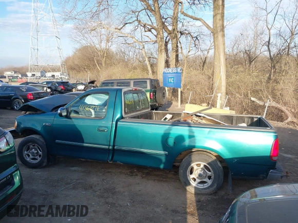 1997 Ford F-150 with VIN 1FTDF17W8VLB18061, listed as a IAAI auction lot 41861271 with 267,709 mi miles and . Bid and sale history available at DreamBid. Image 14.