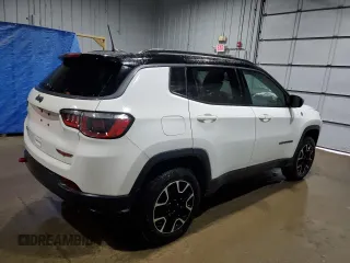 2020 Jeep Compass Trailhawk с VIN 3C4NJDDB6LT244586, выставлен на аукционе Copart как лот 57128445 с пробегом 44 040 миль миль и Списание • Salvage title. История ставок и продаж доступна на DreamBid. Изображение 3.