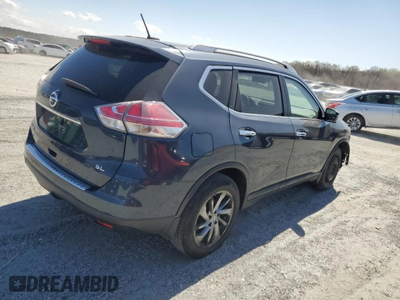 2015 Nissan Rogue SL with VIN 5N1AT2MTXFC832461, listed as a Copart auction lot 50018045 with 212,469 mi miles and Clean Title. Bid and sale history available at carsss.com. Image 3.