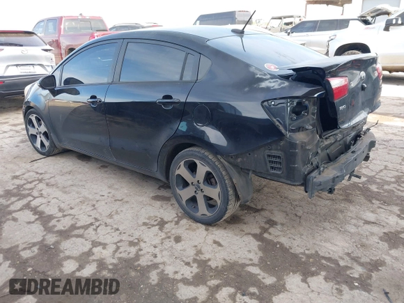 2013 Kia Rio EX with VIN KNADN4A33D6206917, listed as a IAAI auction lot 41049490 with 188,281 mi miles and . Bid and sale history available at DreamBid. Image 3.