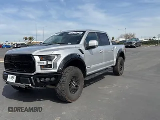 2017 Ford F-150 Raptor with VIN 1FTFW1RG9HFC17974, listed as a Copart auction lot 48812925 with 50,406 mi miles and Clean Title. Bid and sale history available at carsss.com. Image 2.