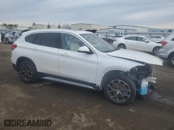 2021 BMW X1 sDrive28i with VIN WBXJG7C00M5T35260, listed as a Copart auction lot 36965303 with 36,163 mi miles. Bid and sale history available at carsss.com. Image 4.