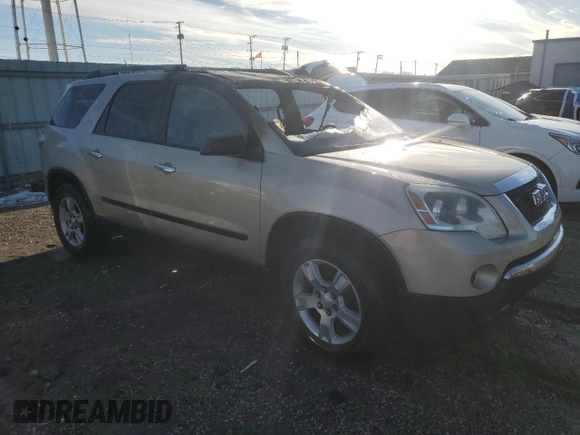 2010 GMC Acadia SL with VIN 1GKLRKED1AJ117354, listed as a Copart auction lot 48193475 with 0 mi miles and Non Repairable. Bid and sale history available at carsss.com. Image 4.