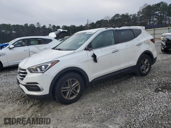 2018 Hyundai Santa Fe 2.4L z VIN 5NMZT3LB5JH092883, wystawiony jako Copart lot #48522495 z przebiegiem 69 745 mil mil oraz Szkoda całkowita • Salvage title. Historia ofert i sprzedaży dostępna na DreamBid. Obrazek 1.