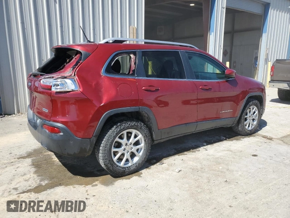 2015 Jeep Cherokee Latitude with VIN 1C4PJMCB3FW784633, listed as a Copart auction lot 50208225 with 174,455 mi miles and Salvage Title. Bid and sale history available at carsss.com. Image 3.