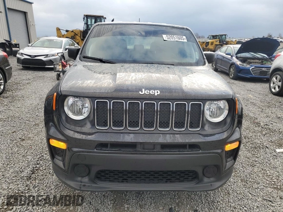2021 Jeep Renegade Upland with VIN ZACNJDAB4MPM38964, listed as a Copart auction lot 52051605 with 48,808 mi miles and Salvage title. Bid and sale history available at DreamBid. Image 5.