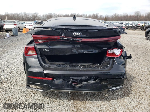 2021 Kia K5 GT-Line with VIN 5XXG64J29MG075109, listed as a Copart auction lot 49680785 with 50,280 mi miles and Salvage Title. Bid and sale history available at carsss.com. Image 6.