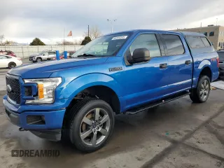 2018 Ford F-150 XL with VIN 1FTEW1EP9JKE28803, listed as a Copart auction lot 46325245 with 115,606 mi miles and Salvage title. Bid and sale history available at DreamBid. Image 1.