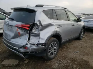 2017 Toyota RAV4 Hybrid XLE with VIN JTMRJREV1HD109858, listed as a Copart auction lot 70100832 with 56,761 mi miles. Bid and sale history available at carsss.com. Image 3.