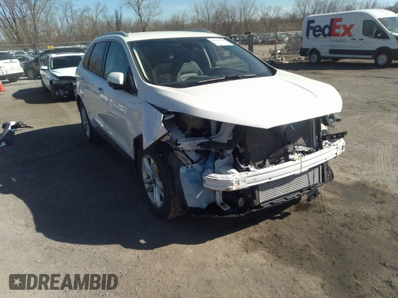 2020 Ford Edge SEL with VIN 2FMPK4J98LBA24655, listed as a IAAI auction lot 41821740 with 64,382 mi miles. Bid and sale history available at carsss.com. Image 1.