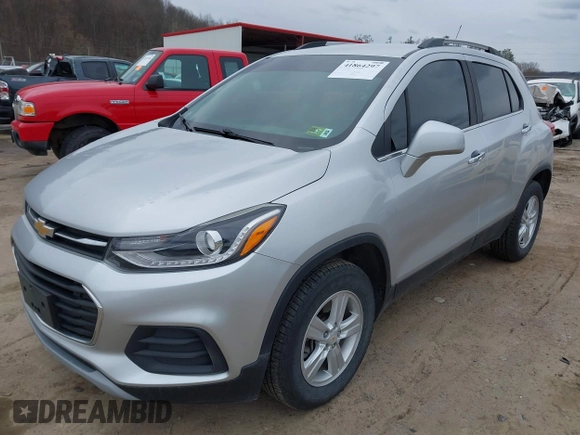 2017 Chevrolet Trax LT with VIN KL7CJPSB5HB201956, listed as a IAAI auction lot 41864297 with 62,688 mi miles and . Bid and sale history available at carsss.com. Image 21.