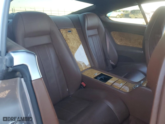 2007 Bentley Continental GT with VIN SCBCR73W07C042871, listed as a Copart auction lot 79784713 with 111,197 mi miles. Bid and sale history available at carsss.com. Image 10.